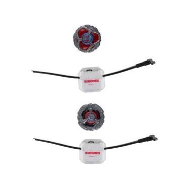 Imagem de Beyblade Hasbro X Transformers Optimus Prime 4-60P - vs Megatron 4-80B