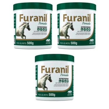 Imagem de 3 Furanil Pomada 500g - Vetnil