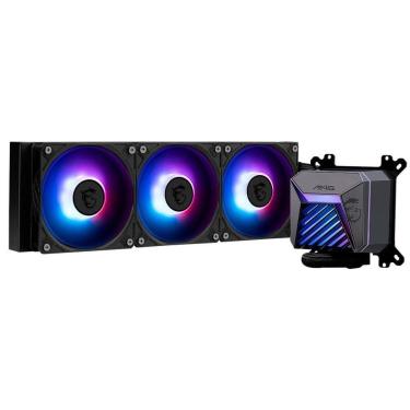 Imagem de Water Cooler MSI MAG Coreliquid A15, ARGB, 360mm, Intel e AMD, Preto - CLA15360-Unissex