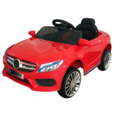 Imagem de Mini Carro Eletrico Infantil 6v C/ Controle Remoto Vermelho