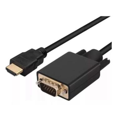 Imagem de Cabo Conversor Hdmi Macho X Vga Macho 1.8 Metros - Ativo - WS