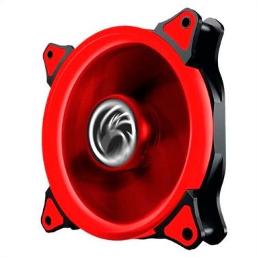 Imagem de Cooler Fan Brazil PC BPCDL1252RED 120mm LED Vermelho Conectores 3 Pino