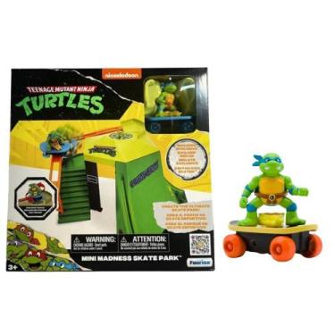 Imagem de Combo Radical Tartarugas Ninja: Pista Mini Mayhem + Leonardo Switch Ki