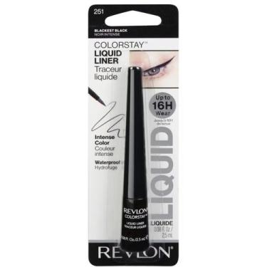 Imagem de Delineador Líquido Colorstay 251 Blackest Black 2,5ml - Revlon