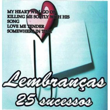 Imagem de CD 25 Sucessos Lembranças - AVESSA
