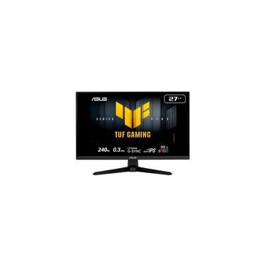 Imagem de Monitor Gamer ASUS TUF 27", Full HD, 240Hz, 0.3ms, Fast IPS, VRR, G-Sync Comp, FreeSync Premium, HDR10, Som Integrado, Preto - VG279QM5A
