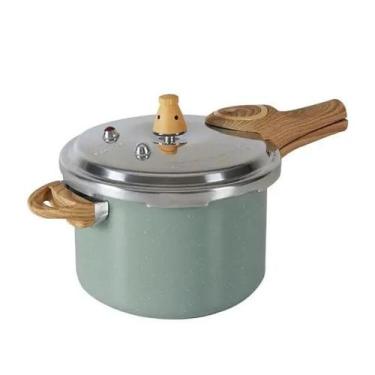 Imagem de Panela de Pressão Ceramic Life Pressure com inducão 4,2L Verde Ref:495