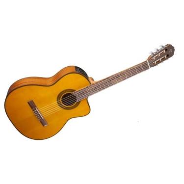 Imagem de Violao eletroacustico takamine gc1ce natural nylon tp-4t