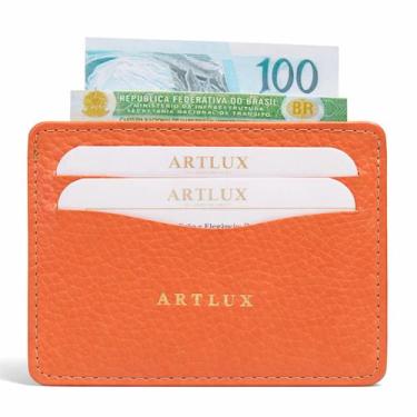 Imagem de Porta Cartão e CNH em Couro Artlux 3062 -, Laranja