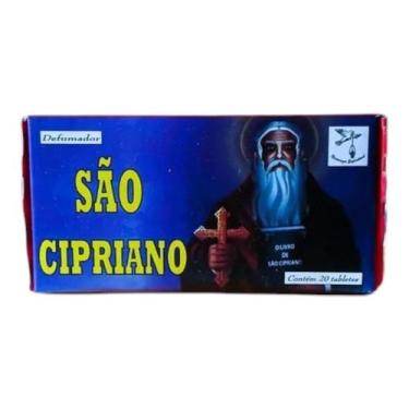 Imagem de Defumador Natureza São Cipriano Tablete  Proteção  Defesa Espiritual  