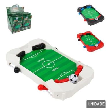 Imagem de Jogo Mini Futebol Portátil com Lançador Color - Tudo em Caixa - ARK BR