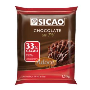 Imagem de Chocolate em pó sicao 1,01kg, 33% CACAU