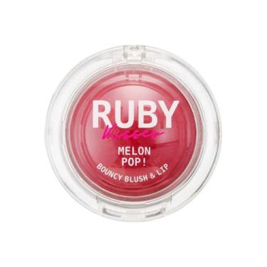 Imagem de Blush Lip Bouncy Melon Pop Ruby Kisses Cor Rosy Pop - 1010-635