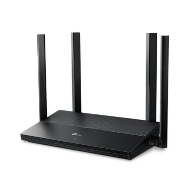 Imagem de Roteador TP-Link EX141 Wi-Fi 6 Dual Band AX1500 Gigabit 4 Antenas Externas Preto