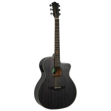 Imagem de Violão Eletroacústico OG-33 Cacau Santos Signature com Cutaway e Equalizador TEQ-8 Preto Tagima