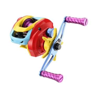 Imagem de Carretilha De Pesca Colorida TEBEN LSY 5+1BB, Relação De Engrenagem 7.