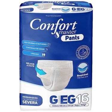 Imagem de Fralda Geriátrica Confort Master G/EG 16 Unidades