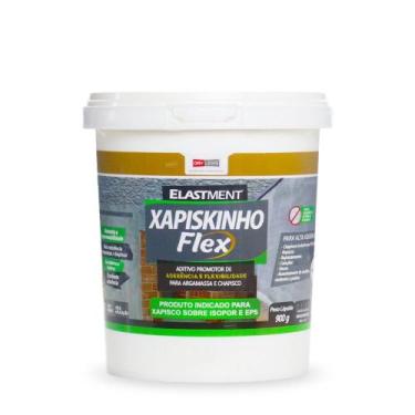 Imagem de Xapiskinho Flex 900g Aditivo Chapisco e Argamassa Alta Fixação Elastme
