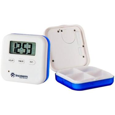 Imagem de Porta Comprimidos Digital Com Alarme PCA 050 Incoterm