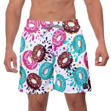 Imagem de Short Praia Masculino W2 Estampado Academia Caminhada Corrida Qualidade-Masculino