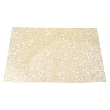 Imagem de KESOTO Placa de proteção de 3 camadas para guitarra folk acústica 440 x 290 mm (creme)