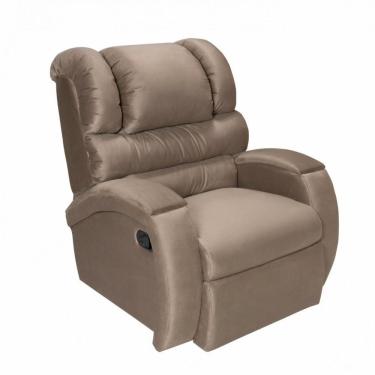Imagem de Poltrona do Papai Reclinável Imperial Império Estofados Chocolate