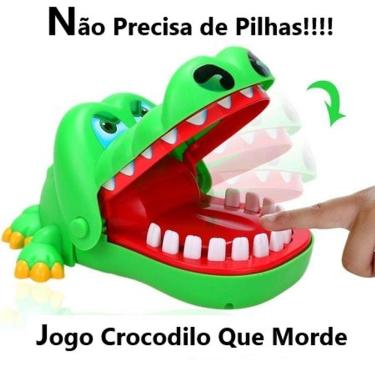 Imagem de Brinquedo Jogo de Mesa Crocodilo Dentista Não precisa Pilhas