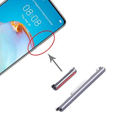 Imagem de HONGYAN Peças de substituição de telefone celular Botão liga/desliga e botão de controle de volume para Huawei P40 Acessórios telefônicos