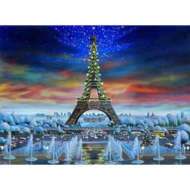 Puzzle Quebra-cabeça Paris Torre Eiffel - 1000 Peças - Toyster