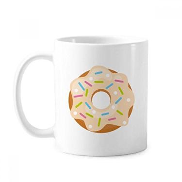 Imagem de Caneca de sobremesa de comida doce de cerâmica rosquinha verde cerâmica xícara de porcelana de café louça