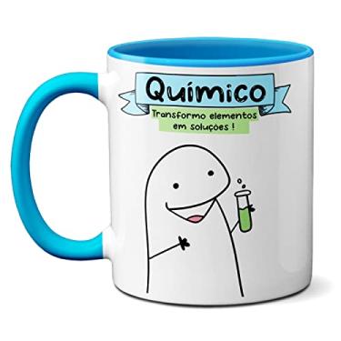 Imagem de Caneca Químico Nunca Morre Apenas Deixa De Reagir! Presente (Azul)