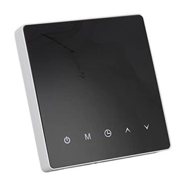 Imagem de Termostato Inteligente para Casa, Tela LCD Touch Screen Programável 7 dias, Controle Remoto APP, Instalação Oculta Tipo 86, Termostato Doméstico 16A 90-240V, Sensor