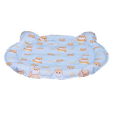 Imagem de Tapete de resfriamento para animais de estimação para cães, colchão de dormir de verão para animais de estimação grande gel de autorresfriamento para cães e gatos, almofada fria à prova de arranhões à prova d'água, 04, S