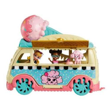 Imagem de Polly Pocket Caminhão De Sorvete Doces Surpresas Hhx77 - Mattel