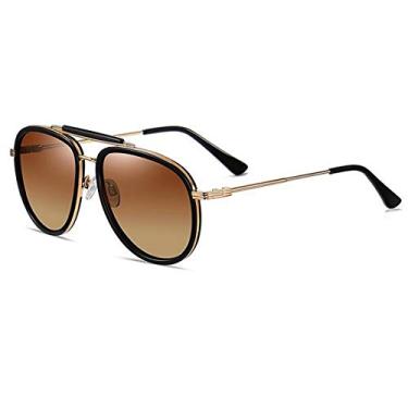 Imagem de Óculos de sol Banned 1976 Metal Retro Estilo Piloto Óculos de sol Polarizados com Proteção Uv400 (C4)