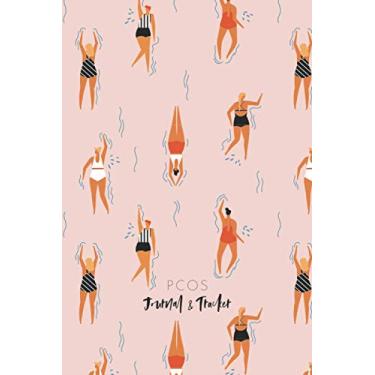 Imagem de PCOS Journal and Tracker: Polycystic Ovarian Syndrome Planner and Log Book - Includes sections for: Symptoms, Periods, Medication, Vitamins and ... Appointments - Swimming Girls Design - 6 x 9"