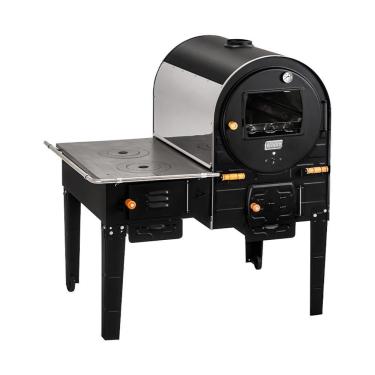 Imagem de Forno a Lenha com Fogão Esquerdo Hidro FHIFI-MLE