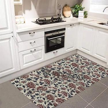 Imagem de Tapete Cozinha Emborrachado Antiderrapente Kit 3 Peças Believe