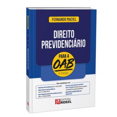 Imagem de Direito Previdenciário para a OAB 1ª Fase