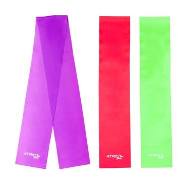 Imagem de Faixa De Exercícios Atrio TPE ES400 - Kit C/ 03 Unidades-Masculino