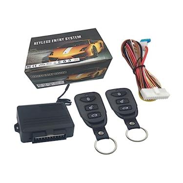 Imagem de VICASKY kit de fechadura central bloqueio de carro anti controle remoto fechadura do carro sirene