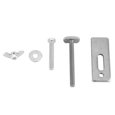 Imagem de Braçadeira de máquina de gravação, fixação pequena 8 cm de alta resistência para placa de mesa de roteador durável para madeira compensada para madeira