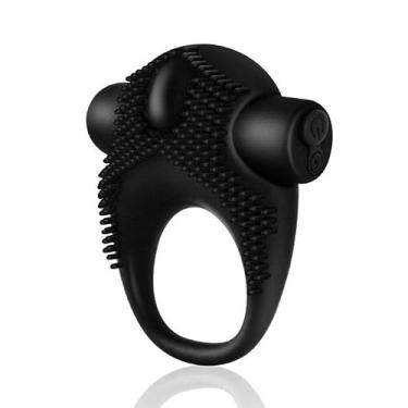 Imagem de Vibrador Anel Peniano 10 Frequências Atraso na Ejaculação Brinquedos Sexuais Casal Estimulador Erótico
