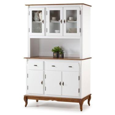 Imagem de Arca Oratório 3 Portas 2 Gavetas - M560632 Garapa - Verniz