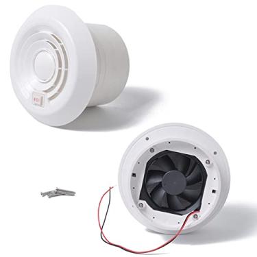 Imagem de MOUDOAUER 1 x Ventilador de ventilação de telhado RV de 12 V Volt para trailer de trailer de ventilação lateral Ventilador silencioso para um ambiente de ar fresco acessório