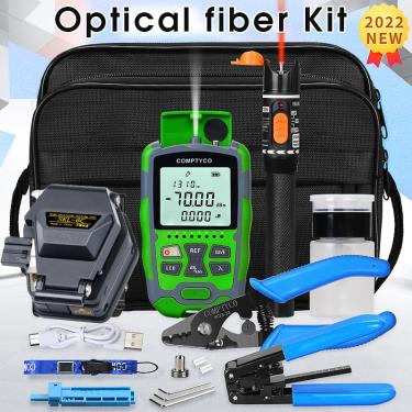 Imagem de FTTH Fibra Óptica Tool Kit  Visual Fault Locator  Mini Medidor de Potência Óptica  SKL-6C