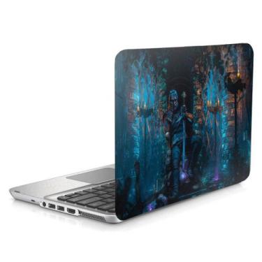 Imagem de Skin Adesivo Protetor Para Notebook 14 Wide The Witcher Geralt De Rivi