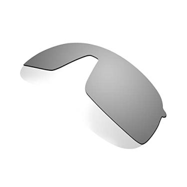 Imagem de Littlebird4 Substituição de lentes polarizadas premium de 1,5 mm para óculos de sol Oakley Sutro Lite OO9463 - Multiopções (espelhado de titânio)
