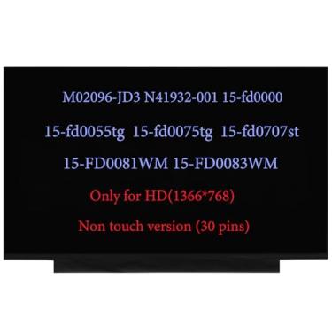 Imagem de Substituição de tela LCD M02096-JD3 N41932-001 para HP 15-fd0000 15-fd0055tg 15-fd0075tg 15-fd0707st 15-FD0081WM 15-FD0083WM 30083WM pino HD (13 66 x 768)