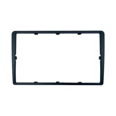 Imagem de Moldura Redutora Flutuante 9" Chinês Para 8" Padrão Aparelho Zs8280 Pioneer- Preta Fosca